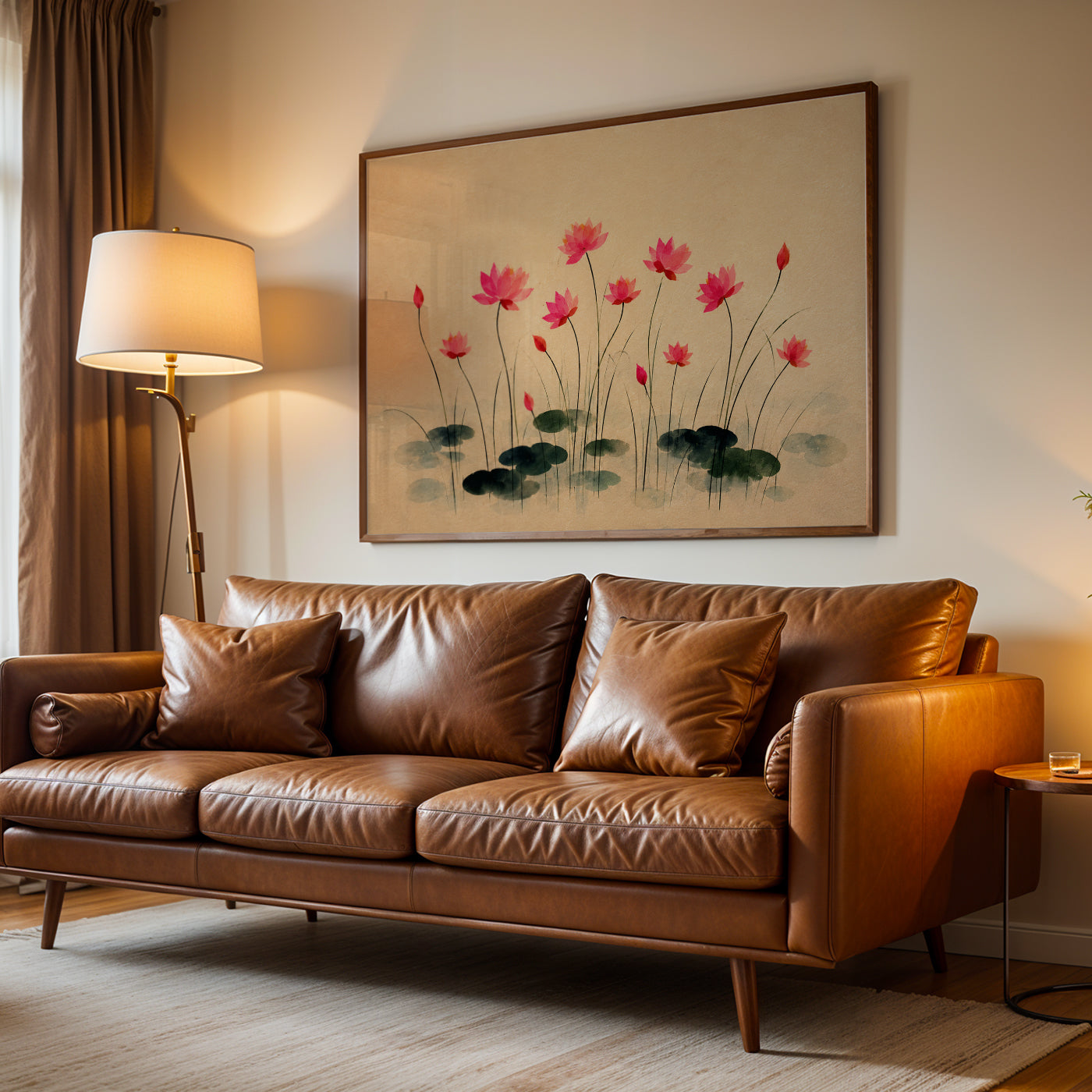 Heritage Indian Painting in a Lifestyle Setting