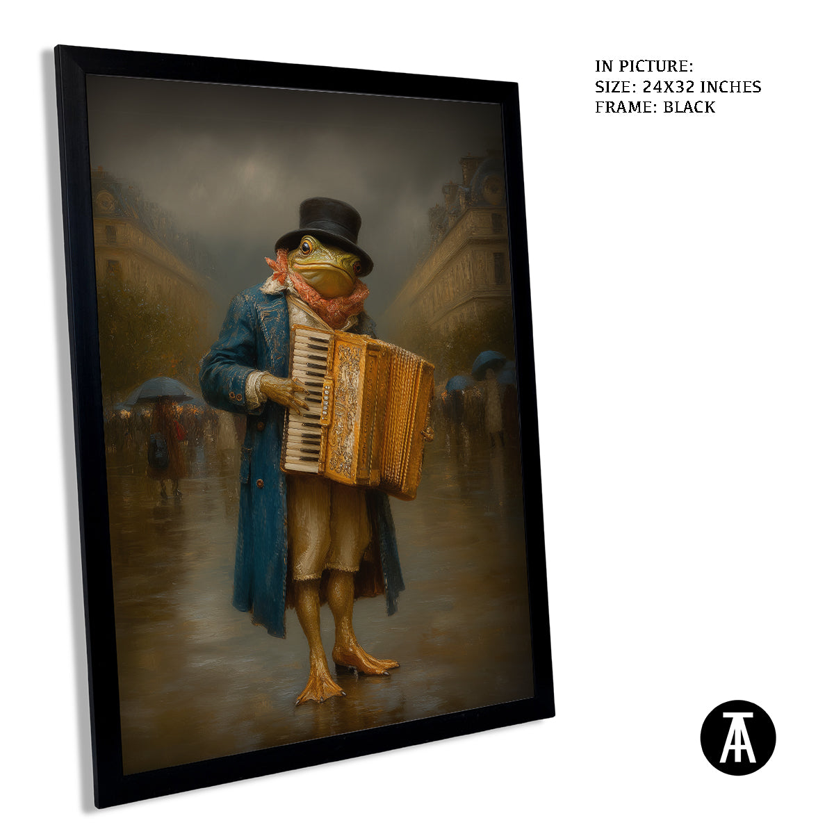 Artwork in Black Frame