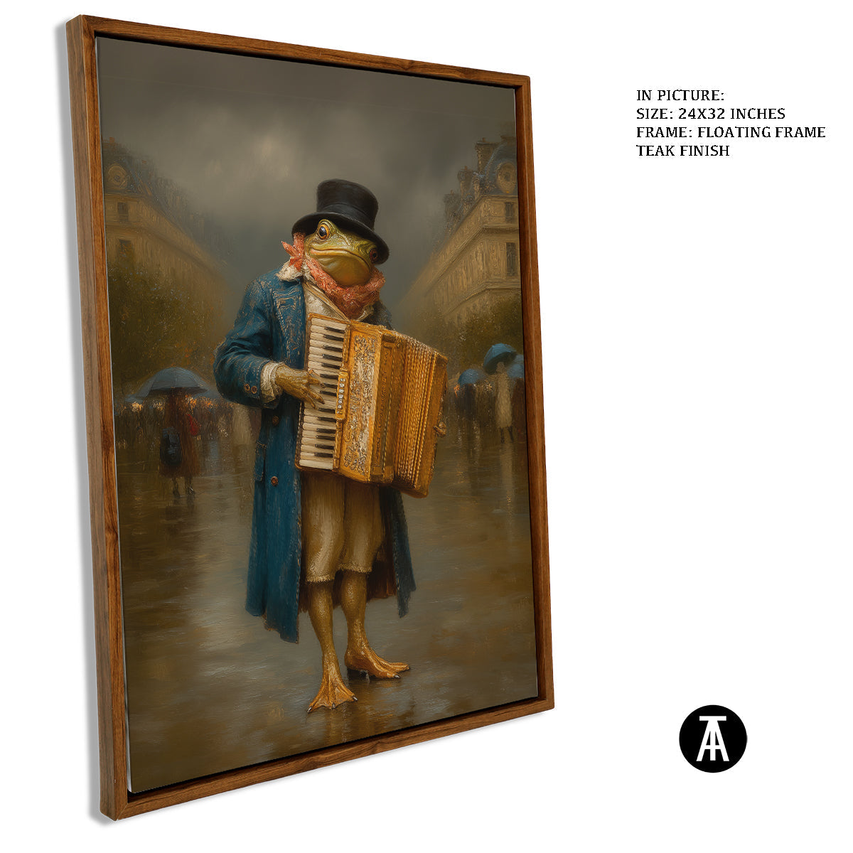 Artwork in Floating Frame