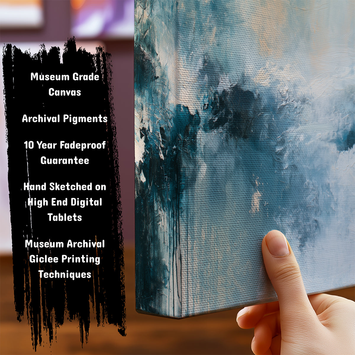 Information about Abstract Art Print