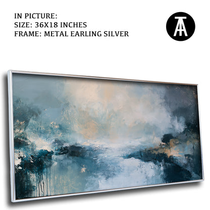 Artwork in Metal Earling Silver Frame