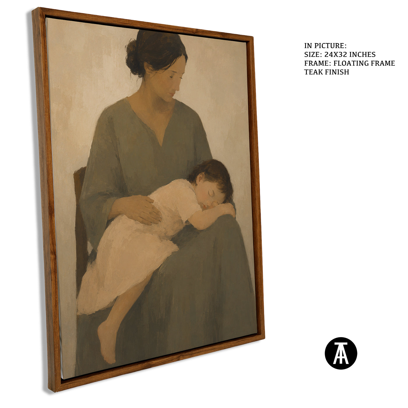 Artwork in Floating Frame