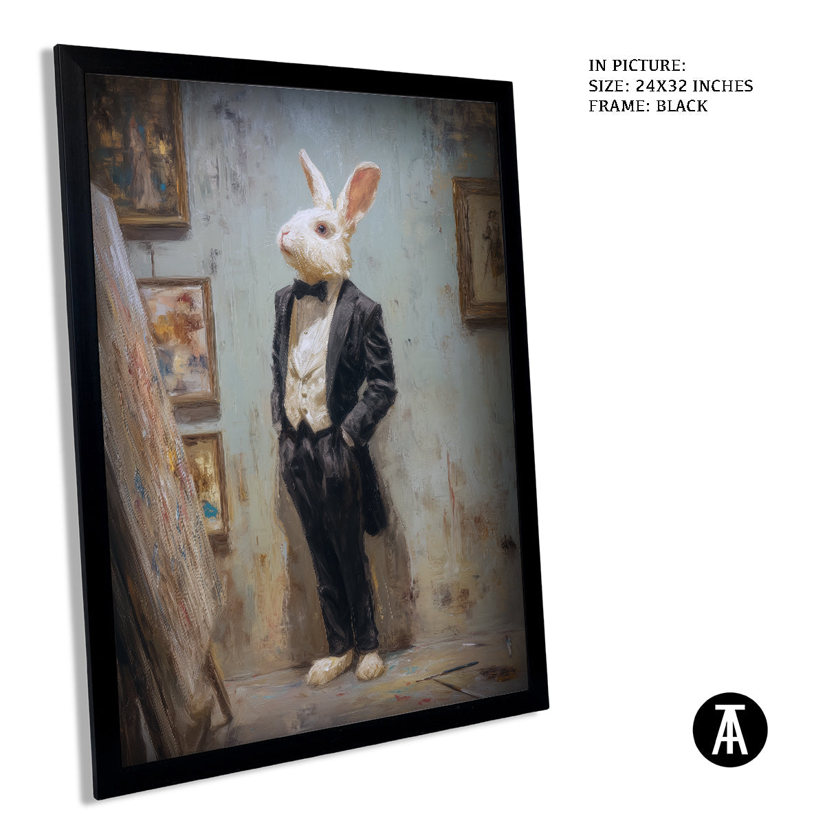 Artwork in Black Frame