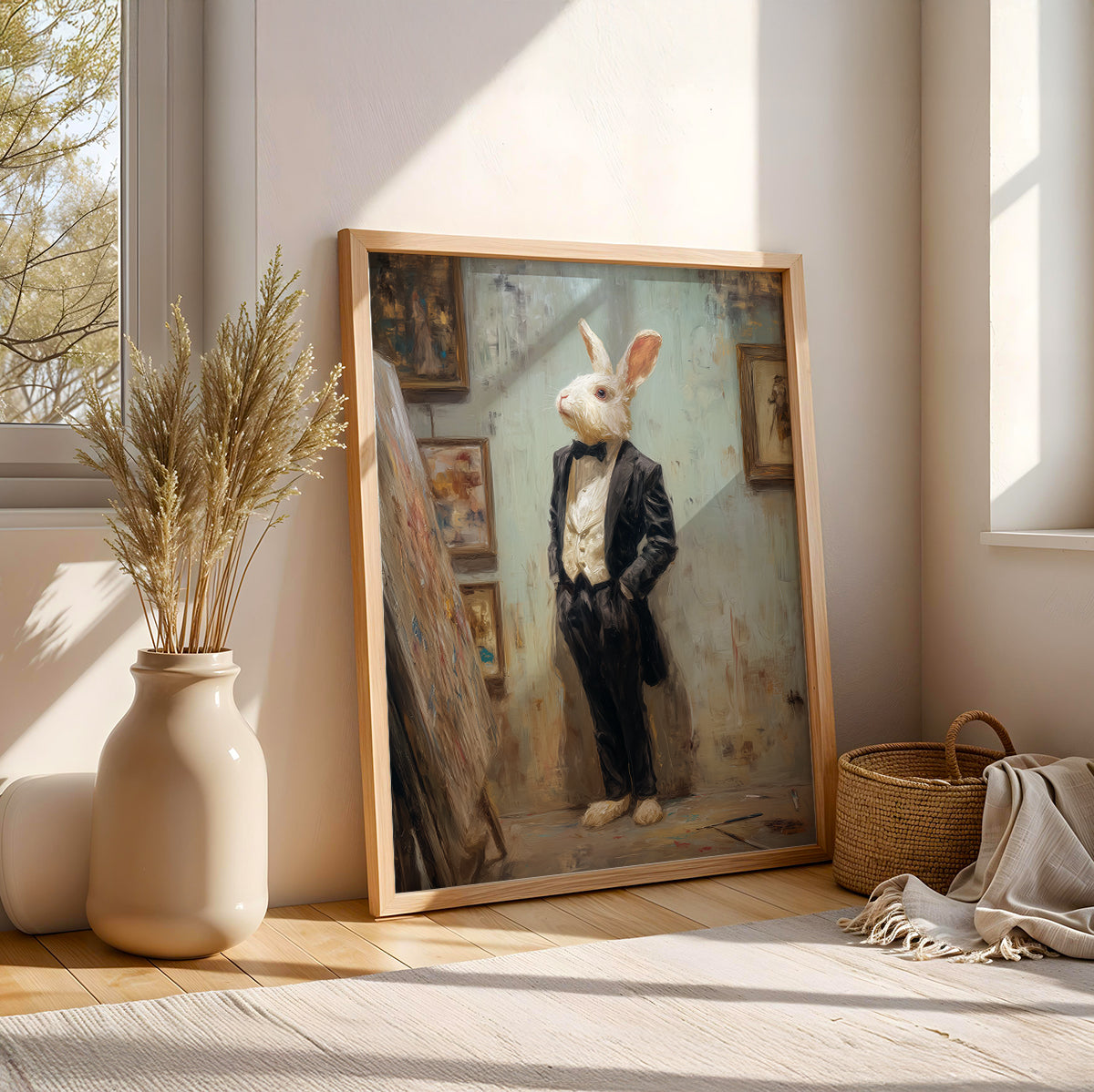 Painting in a Lifestyle Setting