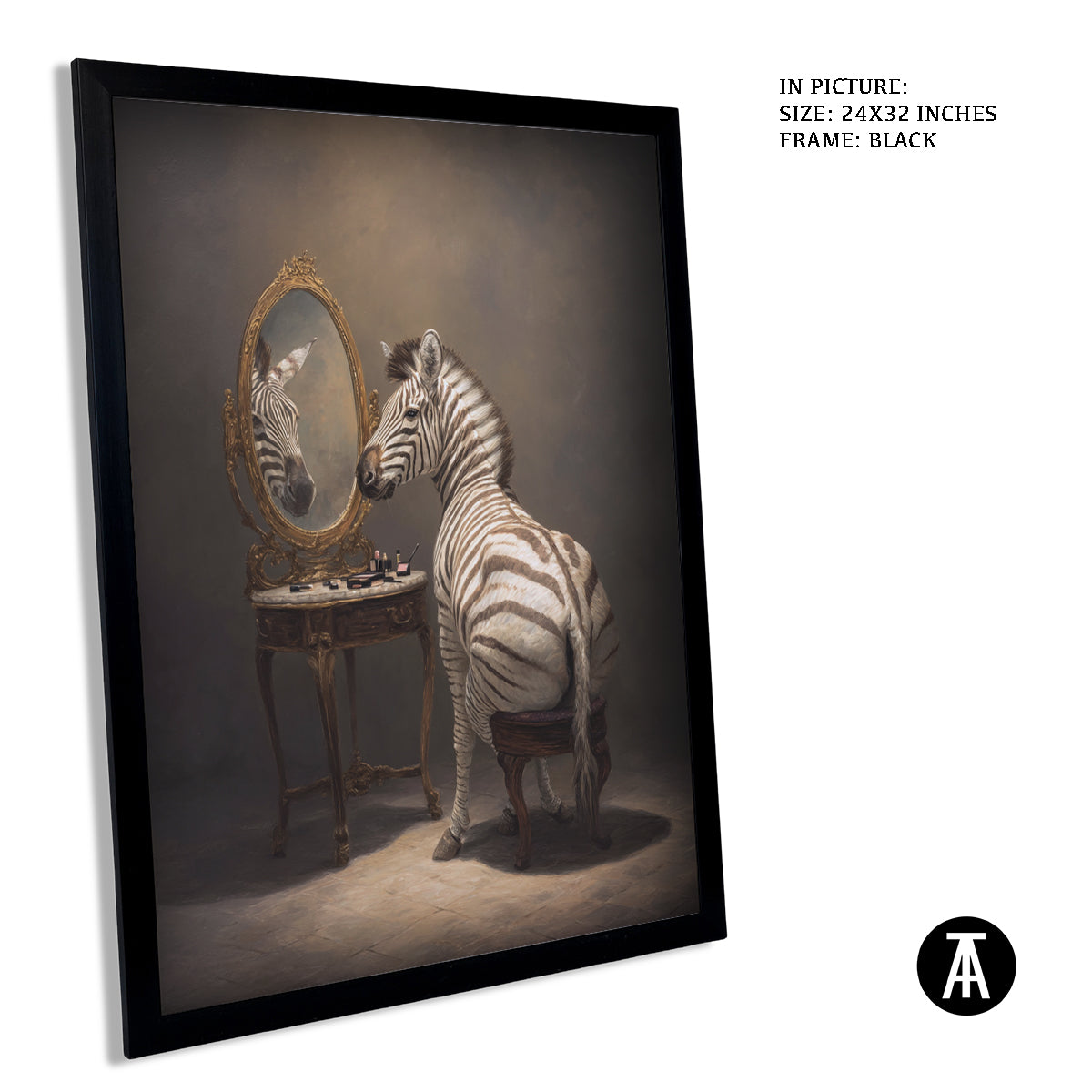 Artwork in Black Frame