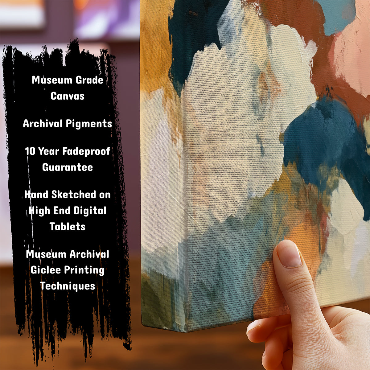Information about Abstract Art Print
