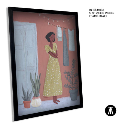 Artwork in Black Frame