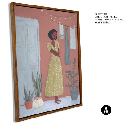 Artwork in Floating Frame