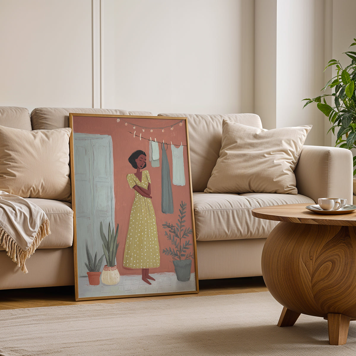 Canvas Art  in a Lifestyle Setting