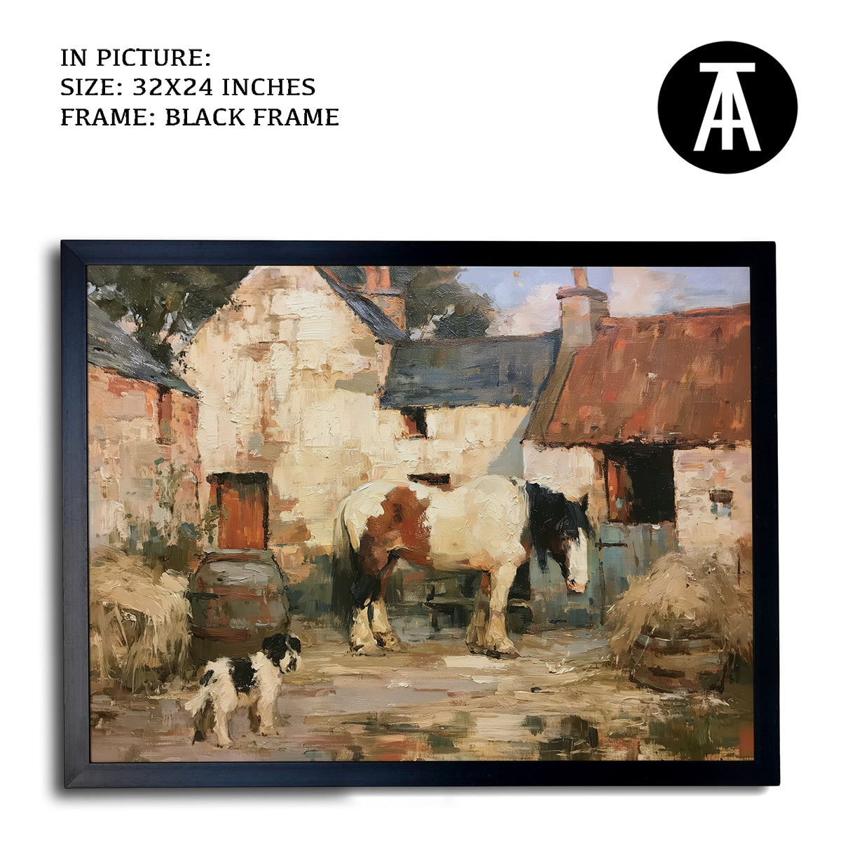 Artwork in Black Frame