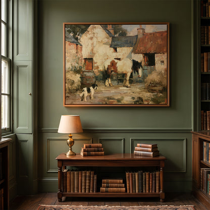 Painting in a Lifestyle Setting