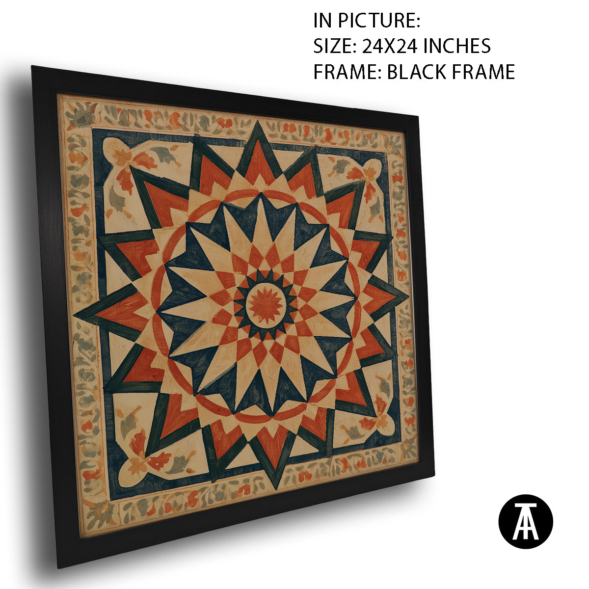Artwork in Black Frame
