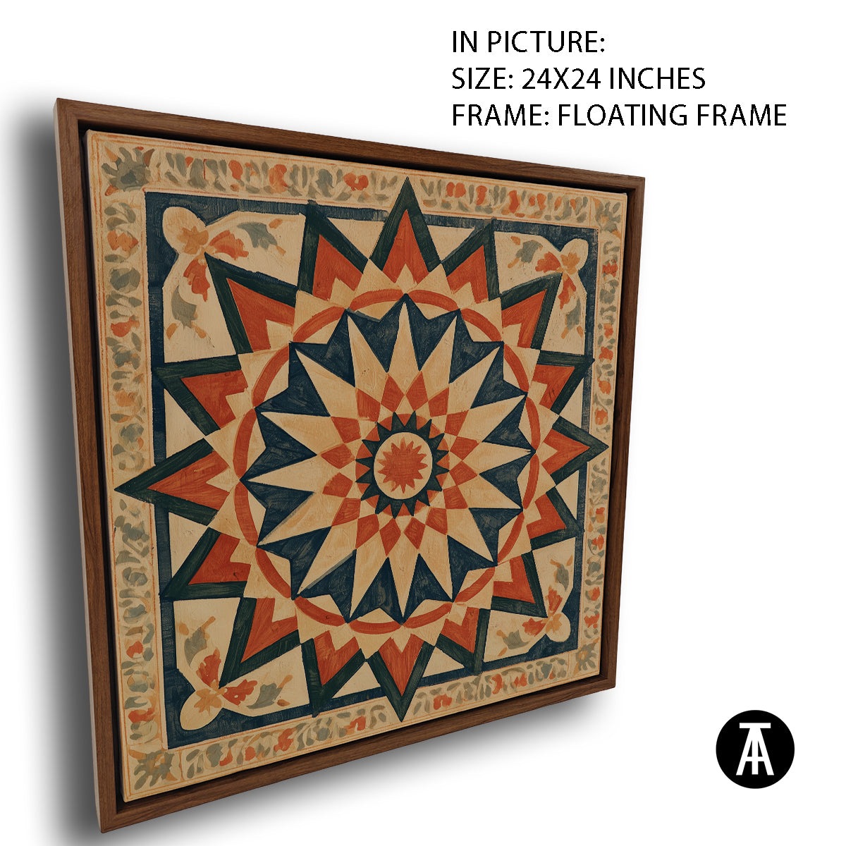 Artwork in Floating Frame