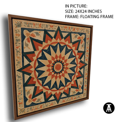 Artwork in Floating Frame