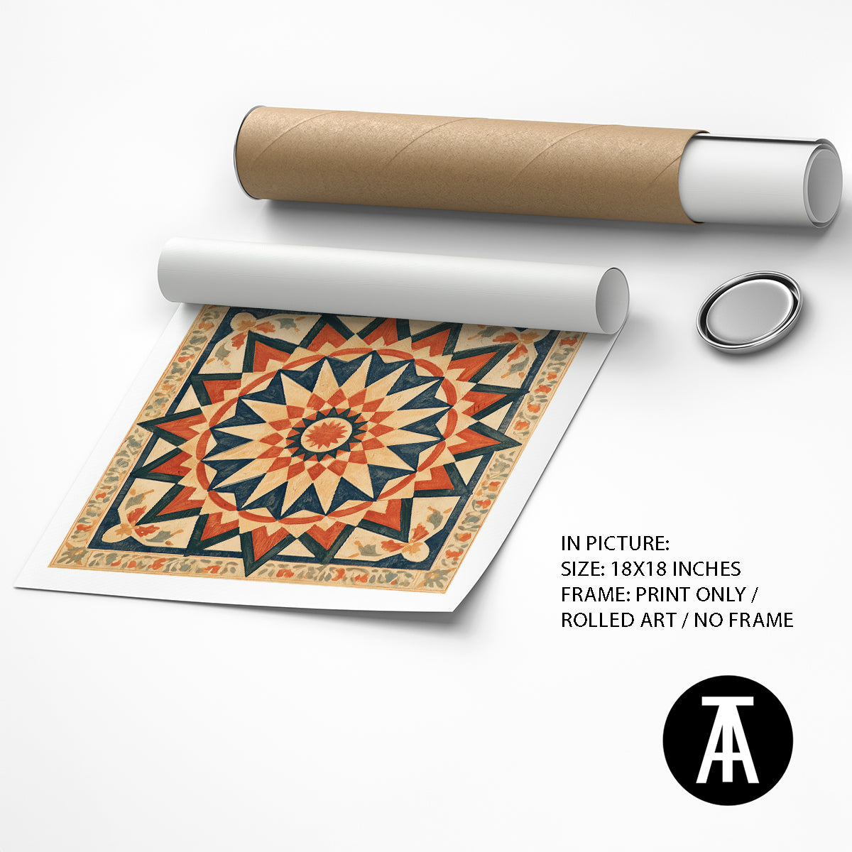 Artwork as Print Only / Rolled Art