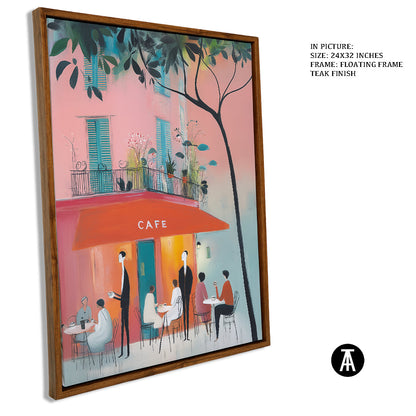 Artwork in Floating Frame