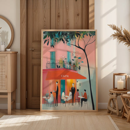 Painting in a Lifestyle Setting