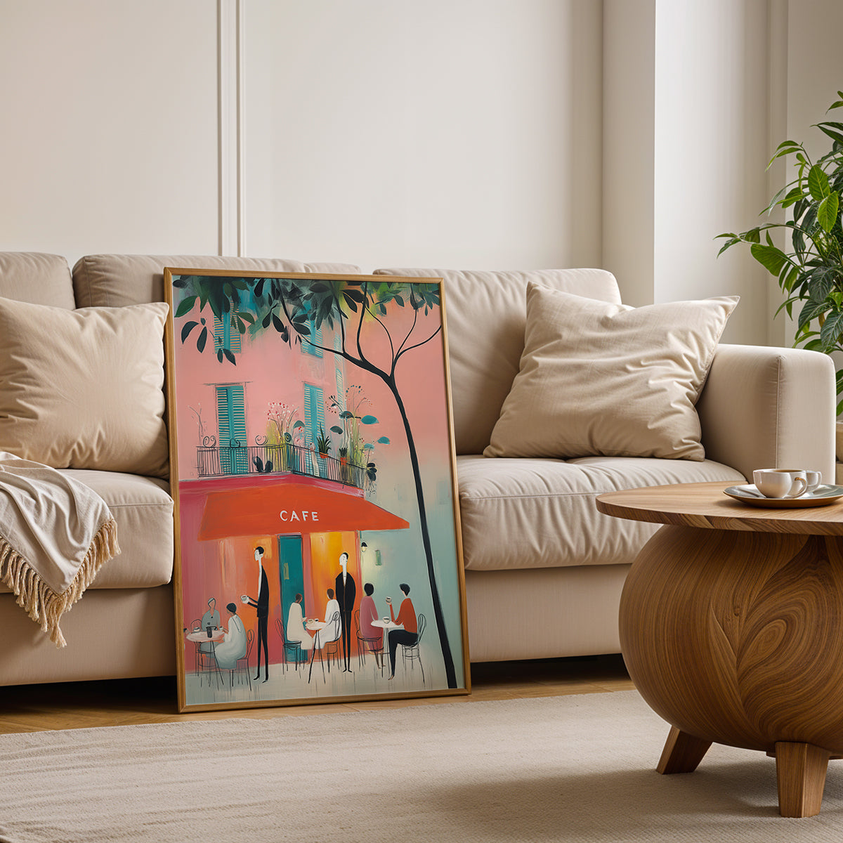 Canvas Art  in a Lifestyle Setting