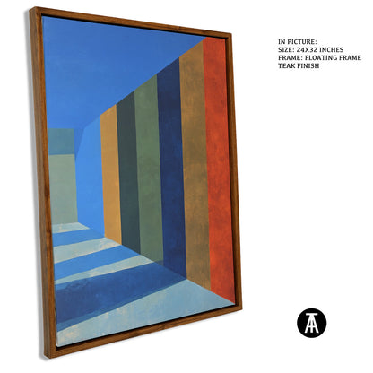 Artwork in Floating Frame