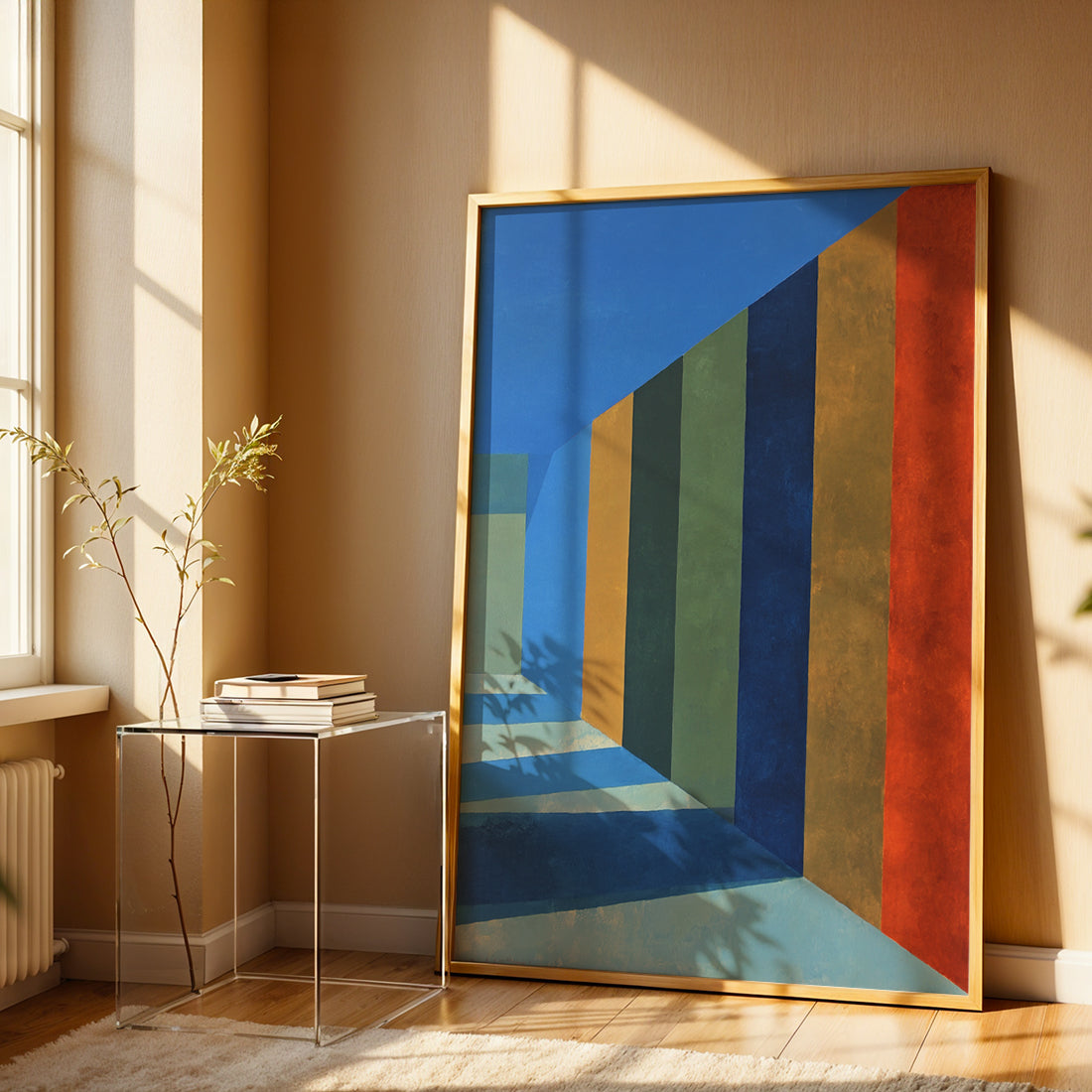 Painting in a Lifestyle Setting