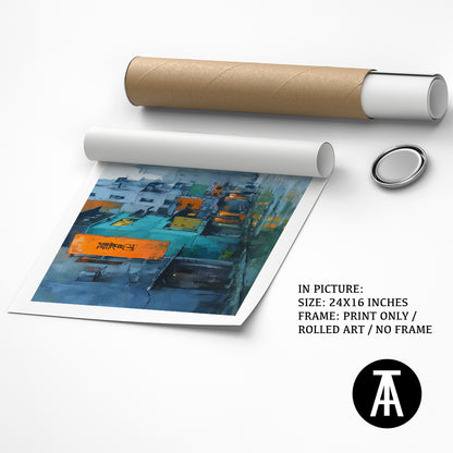 Artwork as Print Only / Rolled Art