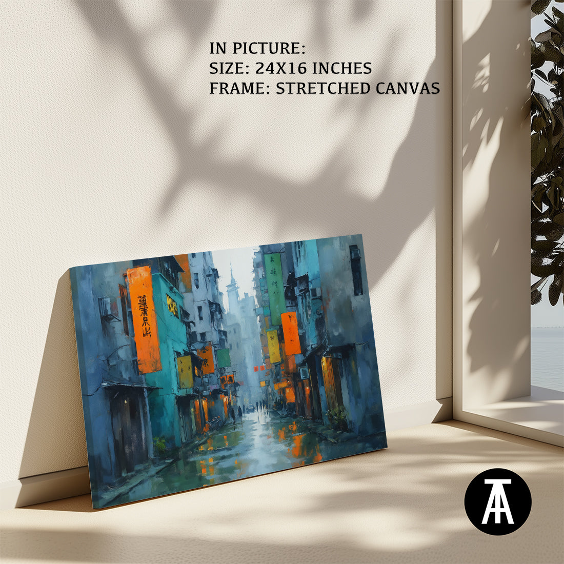 Artwork in Stretched Canvas