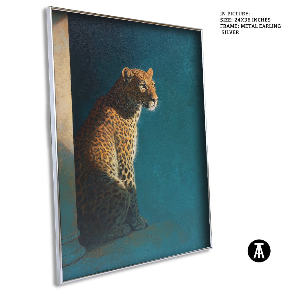 Artwork in Metal Earling Silver Frame