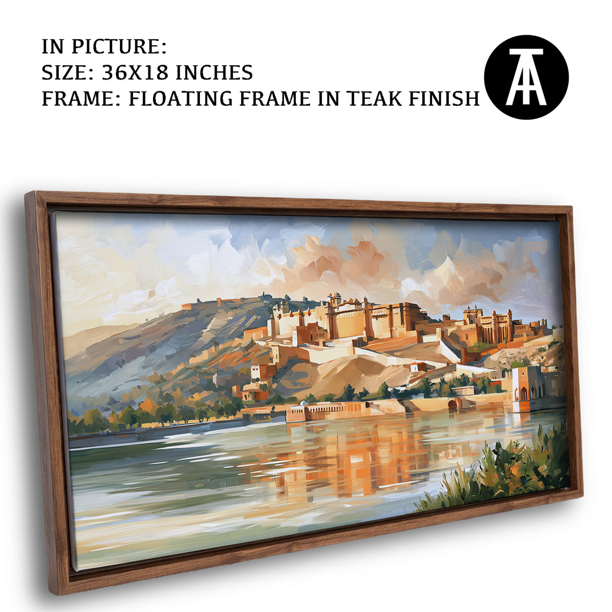 Artwork in Floating Frame