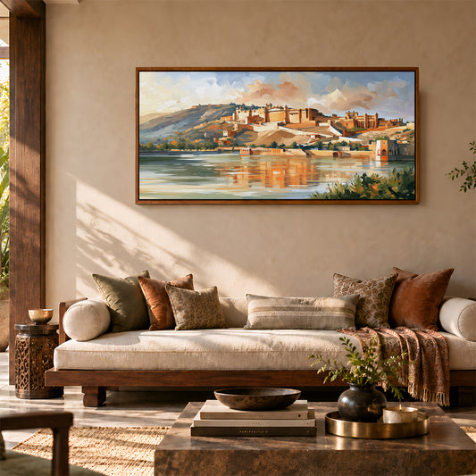 Indian Artwork in a Lifestyle Setting