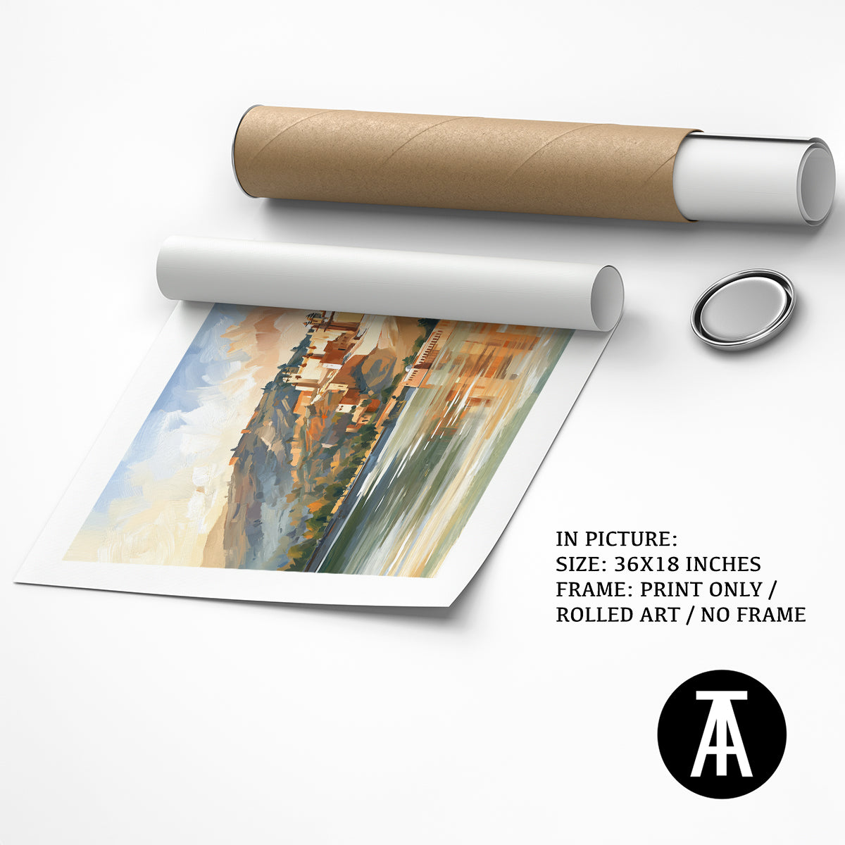 Artwork as Print Only or Rolled Art