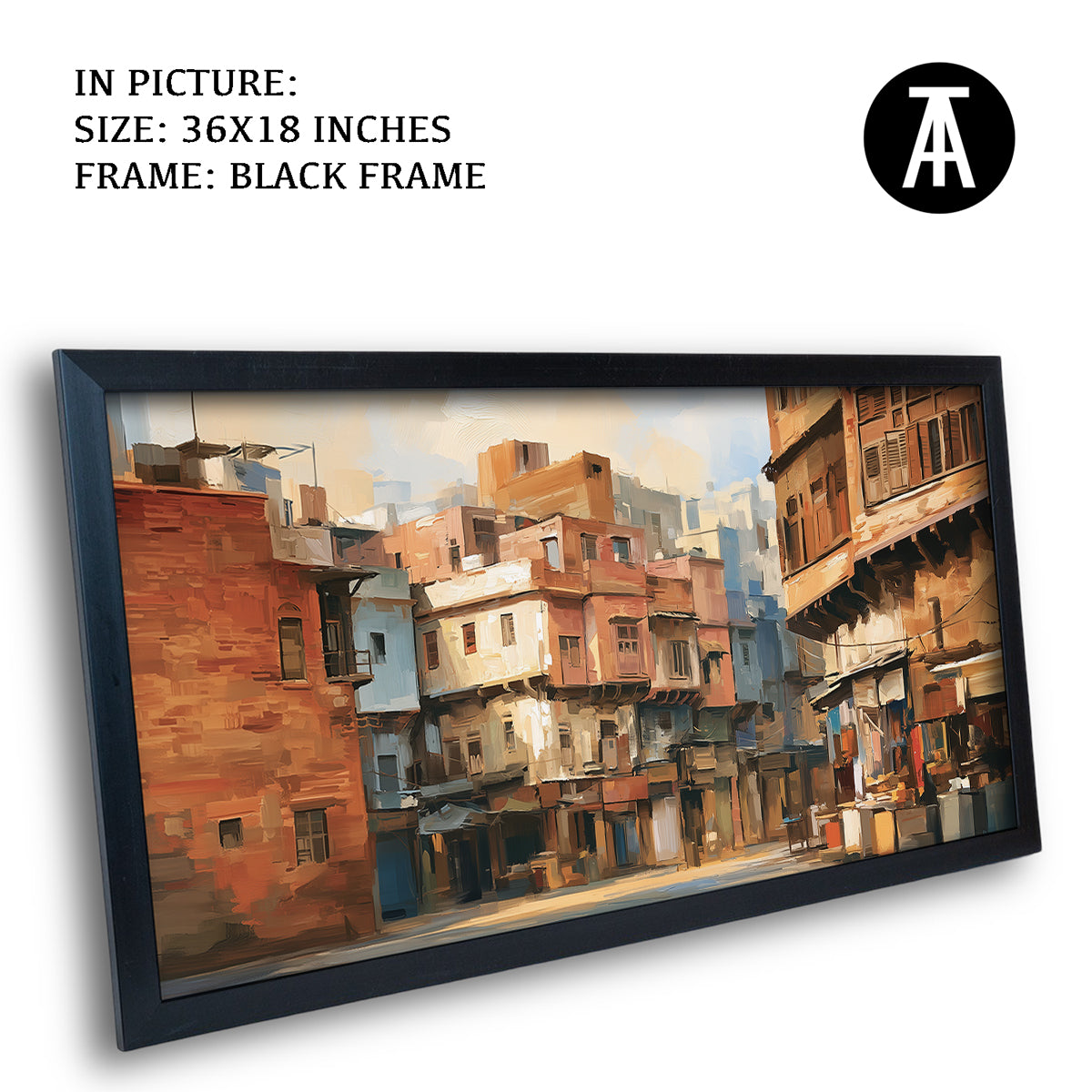 Artwork in Black Frame