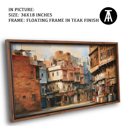 Artwork in Floating Frame