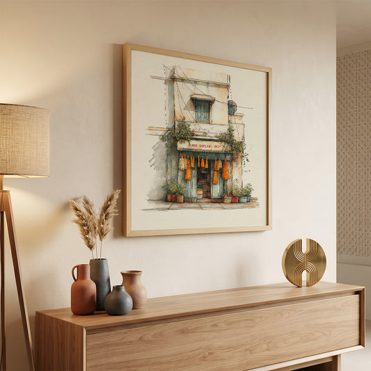 Indian Art in a Lifestyle Setting