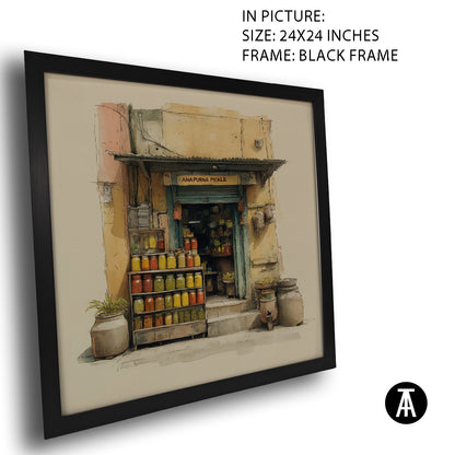 Artwork in Black Frame