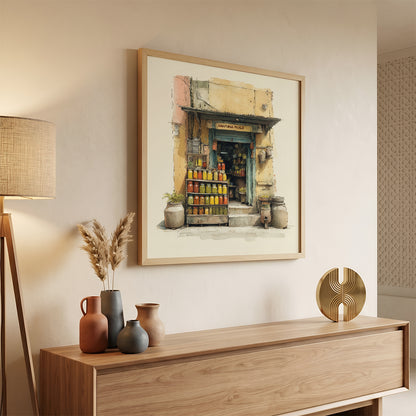 Indian Art in a Lifestyle Setting