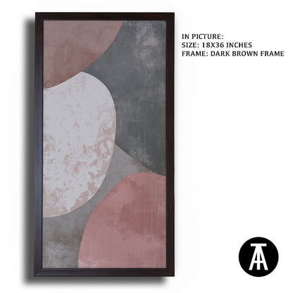 Artwork in Metal Champagne Gold Frame