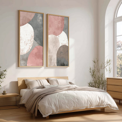Abstract Artwork Set in a Lifestyle Setting