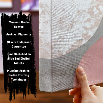 Information about Abstract Canvas Art Print