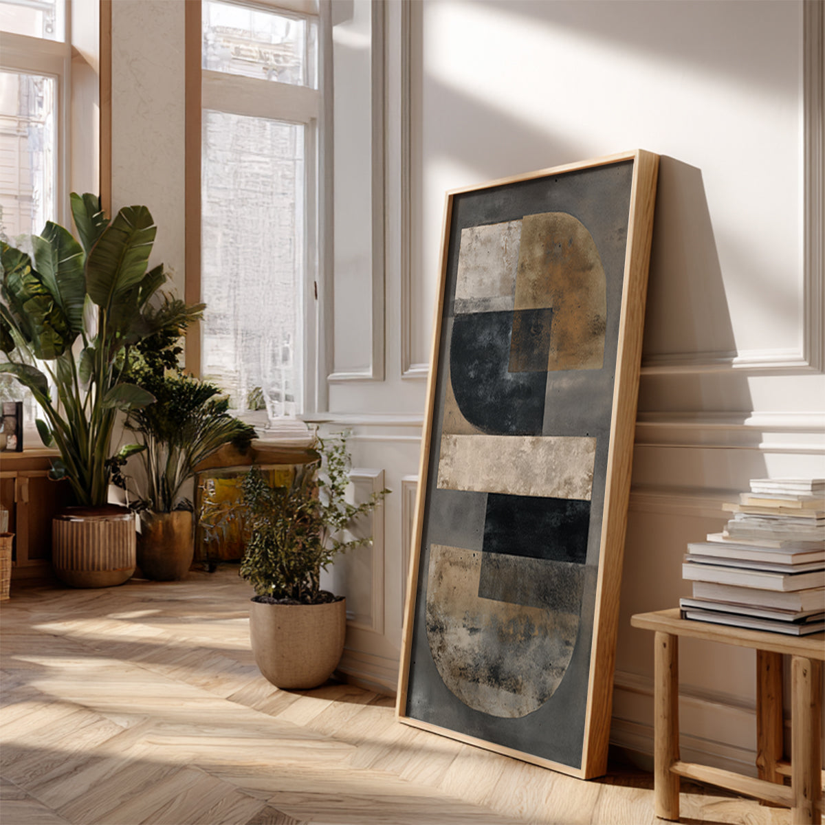 Indian Artwork in a Lifestyle Setting