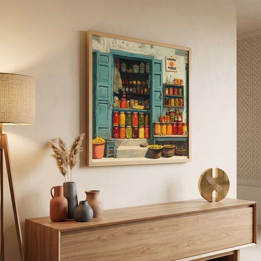 Indian Art in a Lifestyle Setting