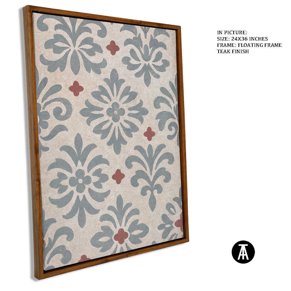 Artwork in Floating Frame