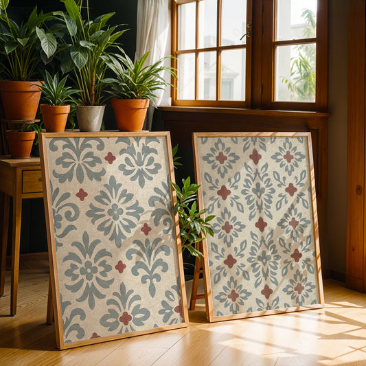 Heritage Indian Painting in a Lifestyle Setting