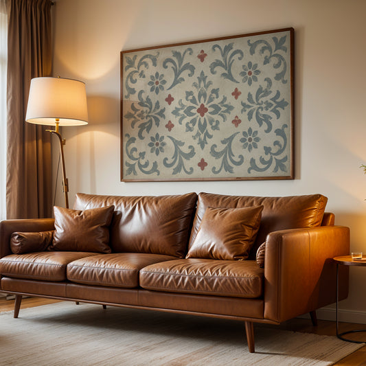 Heritage Indian Painting in a Lifestyle Setting