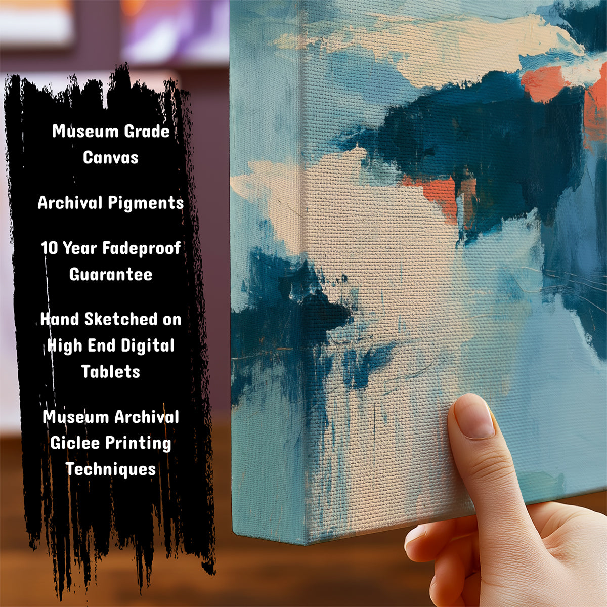 Information about Abstract Art Print
