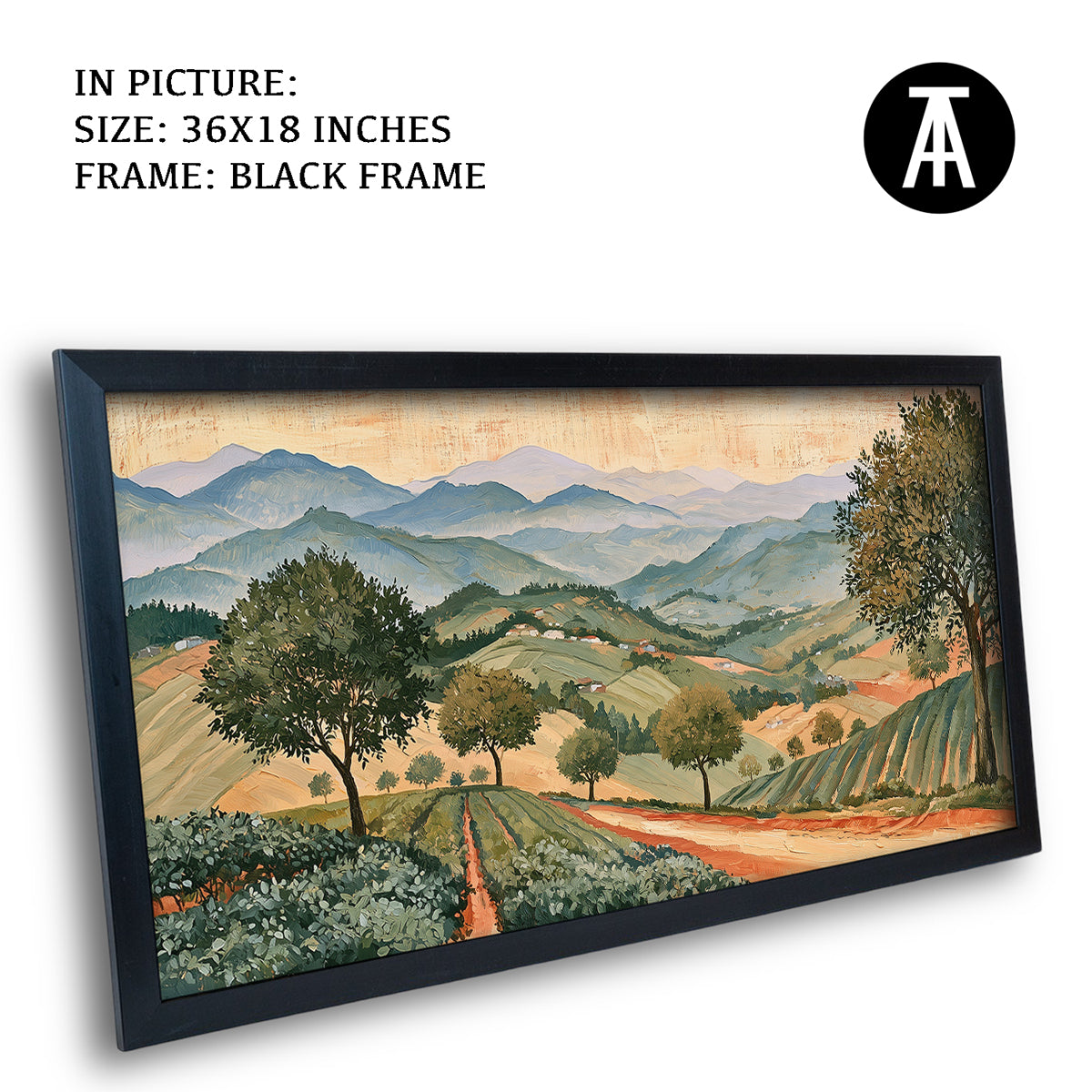 Artwork in Black Frame