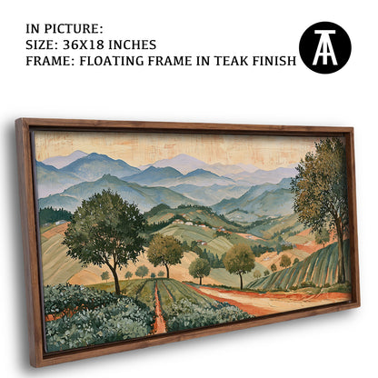 Artwork in Floating Frame