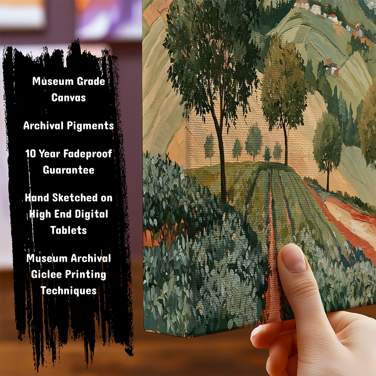 Information about Indian Canvas Art Print
