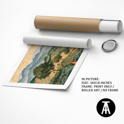 Artwork as Print Only or Rolled Art