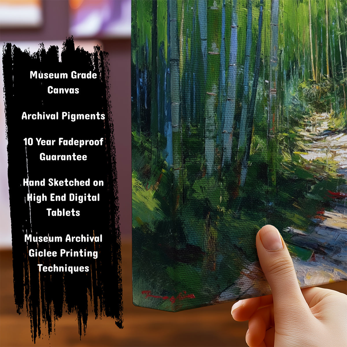 Information about Japanese Canvas Art Print