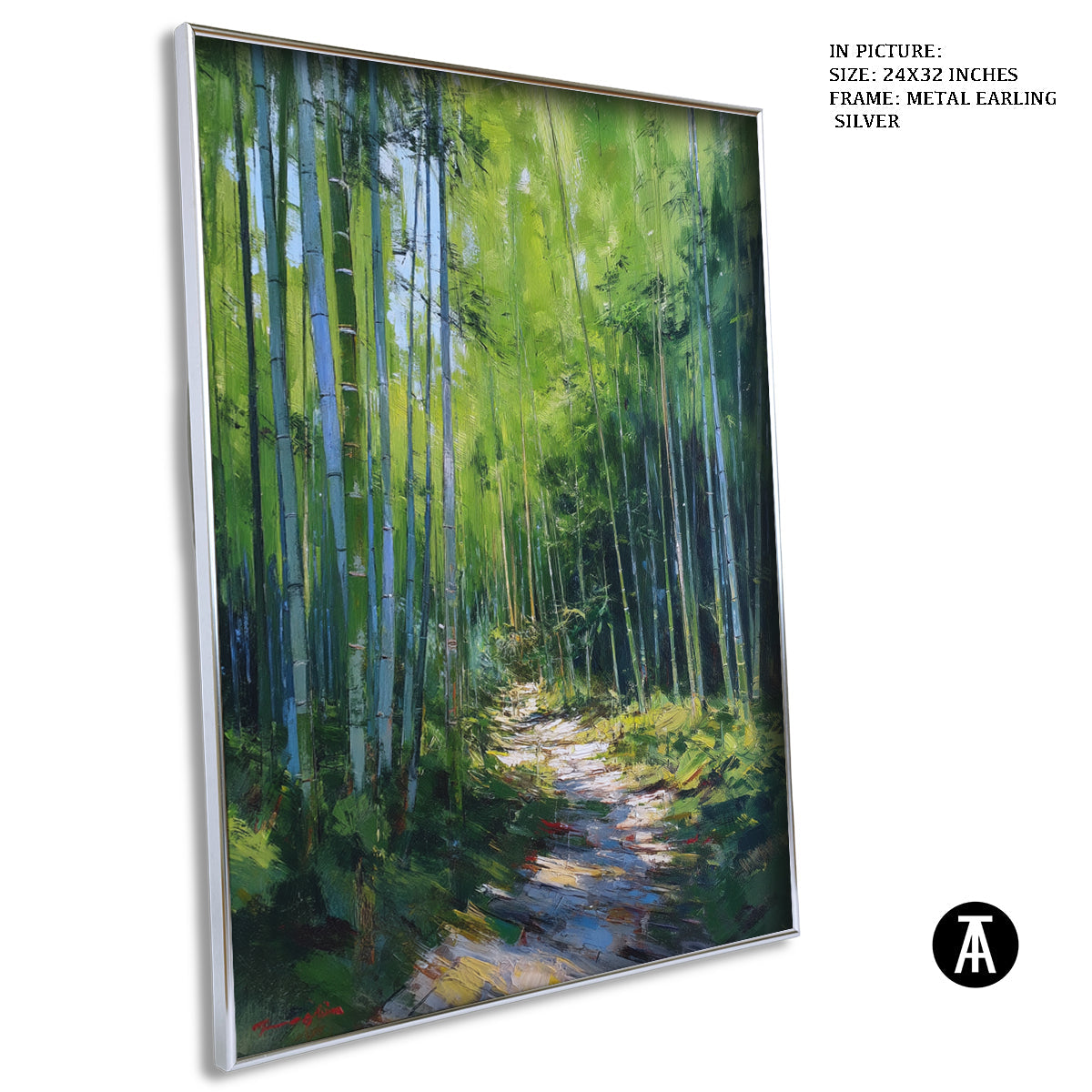 Artwork in Black Frame